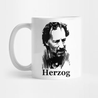 Herzog: A Silhouette of a Genius Mug